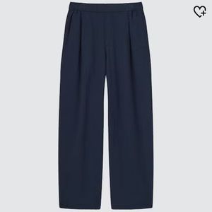 Uniqlo Seersucker Pants in Navy